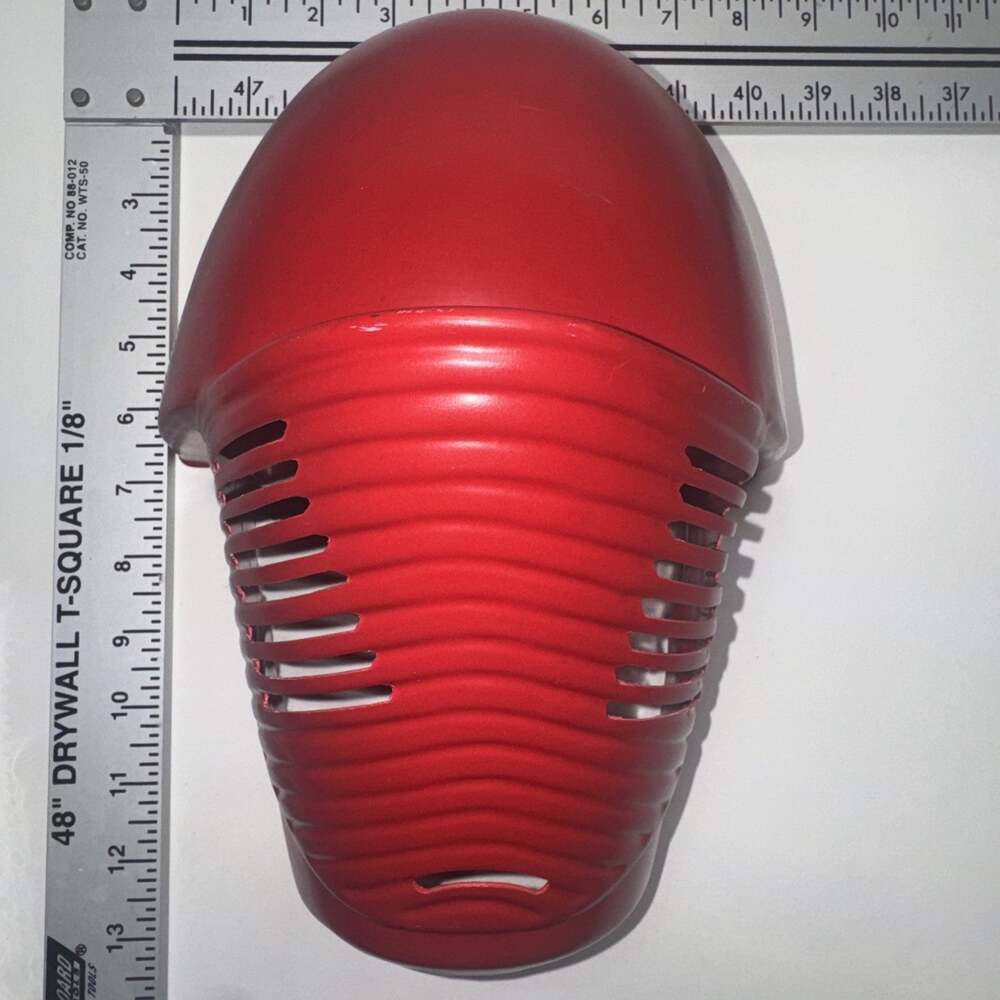 Rare Star Wars Praetorian Guard Cosplay Mask Adult Red Costume Halloween